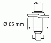 Amortizor 341278 KYB pentru Toyota Celica