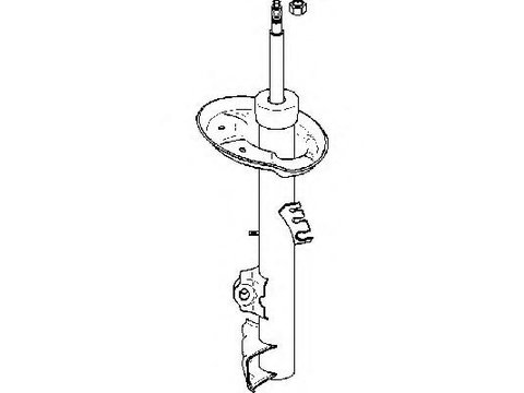 Amortizor BMW 3 Compact (E36), BMW 3 limuzina (E36), BMW 3 cupe (E36) - TOPRAN 501 620