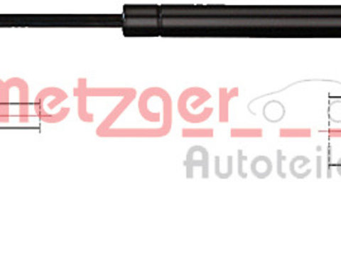 Amortizor capota 2110455 METZGER pentru Audi A6