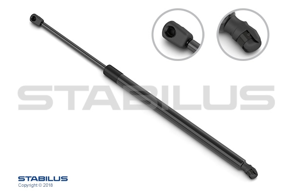 Amortizor capota STABILUS 296399 pentru TOYOTA LAND CRUISER PRADO (_J12_) 2002-2010