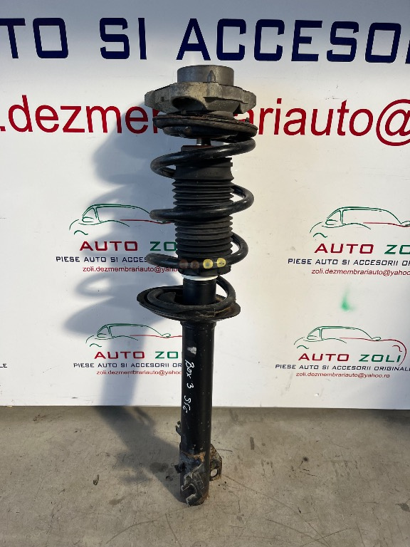 Amortizor cu arc si flansa stanga fata pentru Peugeot Boxer 3 an 2008