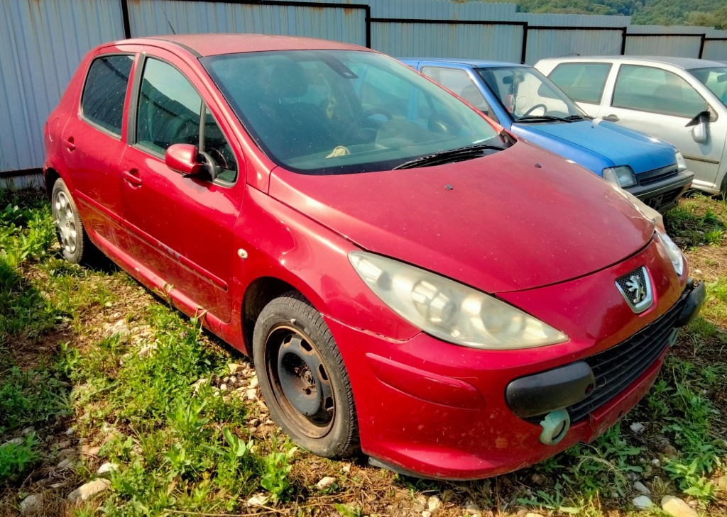 AMORTIZOR CU ARC SI FLANSA STANGA FATA PEUGEOT 307 FAB. 2000 – 2007 ⭐⭐⭐⭐⭐