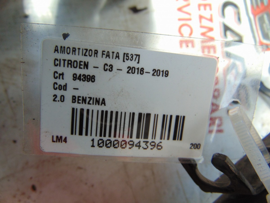 AMORTIZOR FATA CITROEN - C3 - 2016-2019