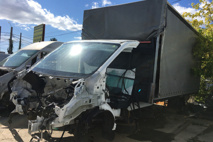 Amortizor fata stanga Ford Transit generatia 4 [2014 - 2019] Autoutilitara cu prelata 2-usi 2.0 EcoBlue MT (170 hp) Euro 6