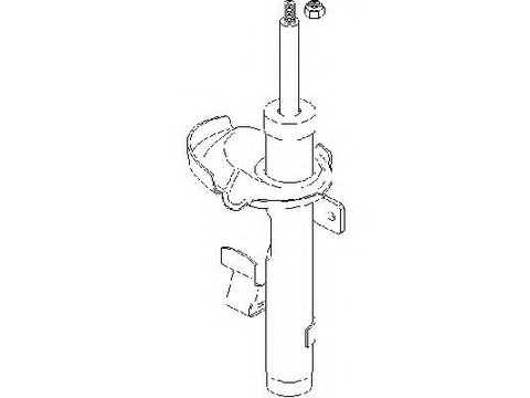 Amortizor FORD FOCUS C-MAX, FORD FOCUS II (DA_), FORD FOCUS II Station Wagon (DA_) - TOPRAN 302 467