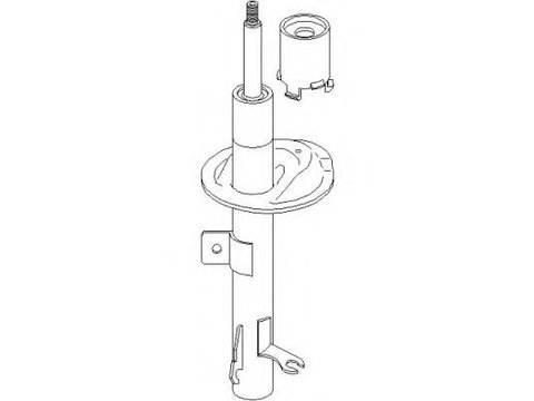 Amortizor FORD FOCUS (DAW, DBW), FORD FOCUS Clipper (DNW), FORD FOCUS limuzina (DFW) - TOPRAN 301 323