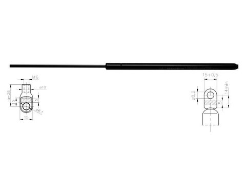 Amortizor haion nou BMW 5 Touring E34 an 2191-1996