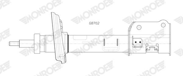 Amortizor MONROE G8702