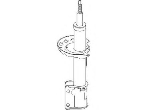 Amortizor OPEL VITA C (F08, F68), OPEL COMBO caroserie inchisa/combi, OPEL MERIVA - TOPRAN 206 548