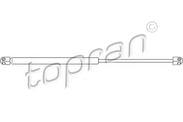 Amortizor portbagaj OPEL ASTRA G hatchback (F48_, F08_) (1998 - 2009) TOPRAN 206 318