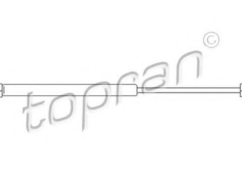 Amortizor portbagaj OPEL CORSA C (F08, F68) (2000 - 2009) TOPRAN 206 320