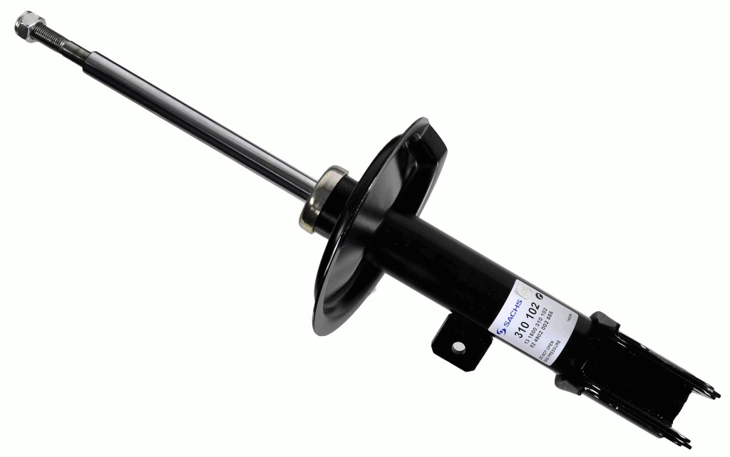 Amortizor SACHS 310 102 pentru PEUGEOT 307 (3A/C) 2003-2007