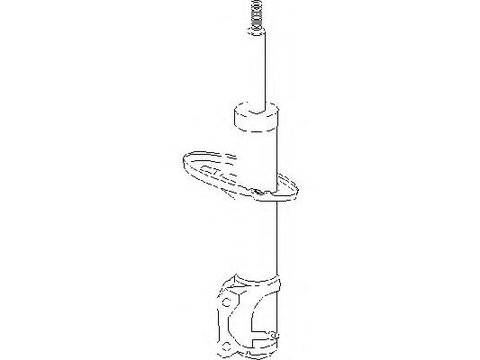 Amortizor SEAT CORDOBA limuzina (6K1, 6K2), SEAT TOLEDO (1L), VW PASSAT (3A2, 35I) - TOPRAN 103 042