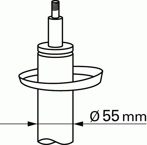 AMORTIZOR / TELESCOP # Vw Beetle 2011 2012 2013 2014 2015 2016 2017 2018 2019 2020 2021 2022 2023 2024 2025 # 312 615 # SACHS