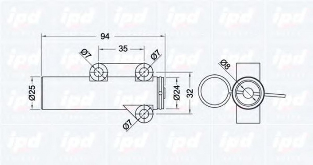 Amortizor vibratii curea AUDI A4 Cabriolet 8H7 B6 8HE B7 IPD 130268