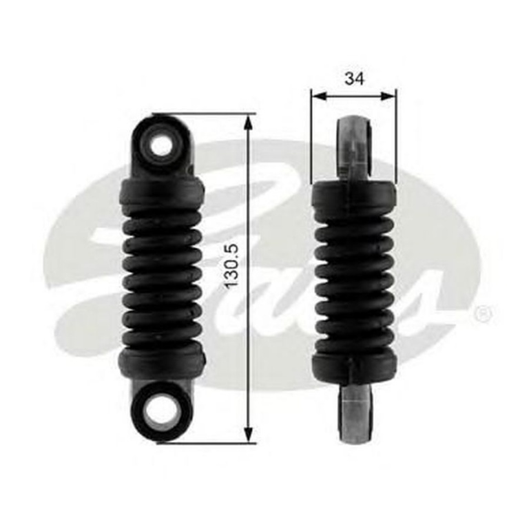 Amortizor vibratii curea CITROEN XANTIA X2 GATES T38407