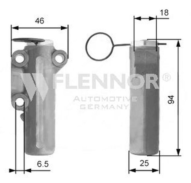 Amortizor vibratii curea VW TOUAREG 7LA 7L6 7L7 FLENNOR FD99022