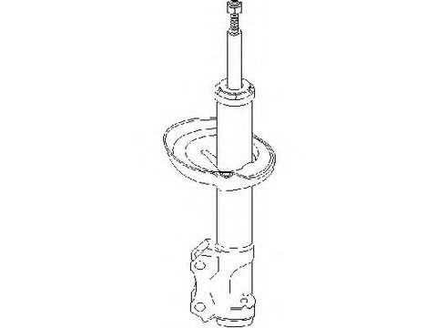 Amortizor VW PASSAT (3A2, 35I), VW PASSAT Variant (3A5, 35I) - TOPRAN 108 271