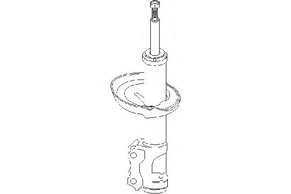 Amortizor VW POLO (6N1), SEAT AROSA (6H), VW LUPO (6X1, 6E1) - TOPRAN 108 364