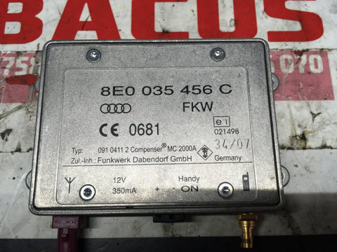 Amplificator antena Audi A4 B7 cod: 8e0035456c