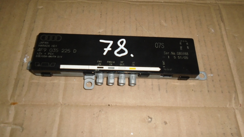 Amplificator antena Audi A6 C6, 4F9035225D, an 200