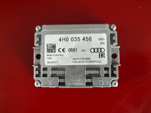 Amplificator antena Audi A6 C8, 2016, 2.0 TDi, cod piesa: 4H0035456