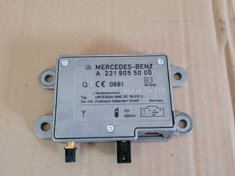 Amplificator Antena Mercedes ML GLE W166 S Class W221 An 2011-2019 Cod A2219055000