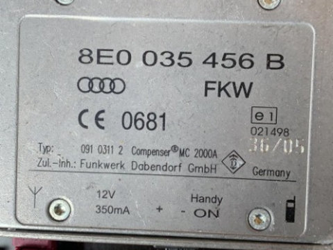 Amplificator antena radio bluetooth 8E0035456B Audi A4 B7
