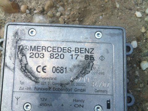 Amplificator antena telefon nokia 2038201785 Mercedes-Benz M-Class W163 [1997 - 2001] Crossover 5-usi (W163) V8 4.0 CDI