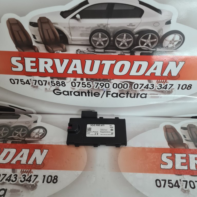 Amplificator antena Volkswagen Golf 7 facelift (2017-2020) 2.0 Motorina 2018, 5G0980611