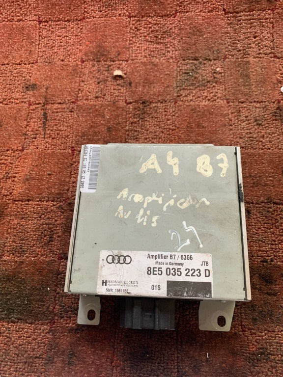 Amplificator Audi A4 B7, 2006, 8E5035223D