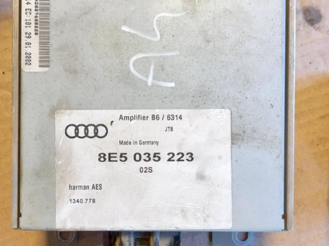 Amplificator Audi A4 cod produs:8E5035223 / 8E5 035 223
