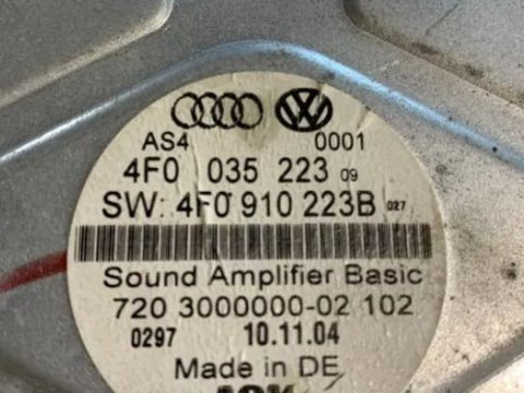Amplificator Audi A6 4f c6 2005-2009