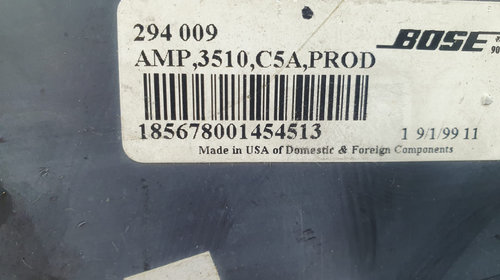 Amplificator audio 294009 Audi A3 8P [20