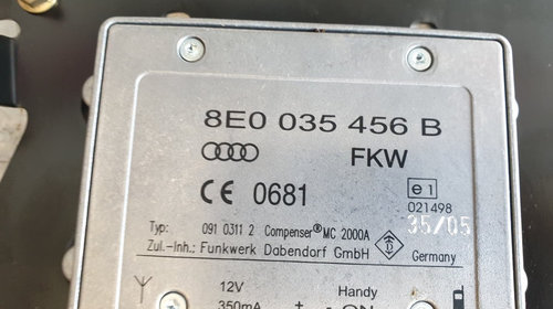 Amplificator audio Audi A3 8P cod piesa 