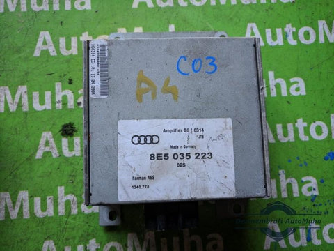 Amplificator audio Audi A4 (2001-2004) [8E2, B6] 8E5 035 223