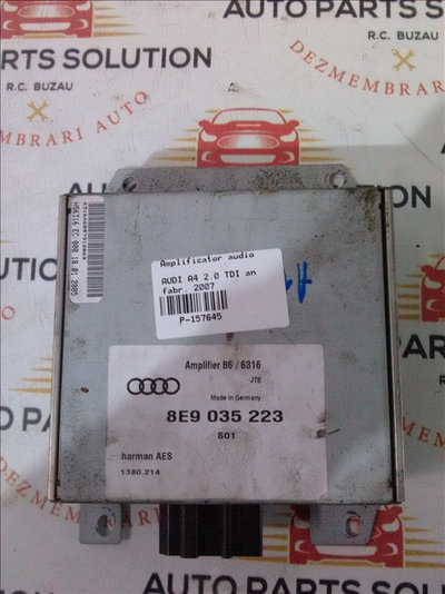 Amplificator audio AUDI A4 2004-2008 (B7)