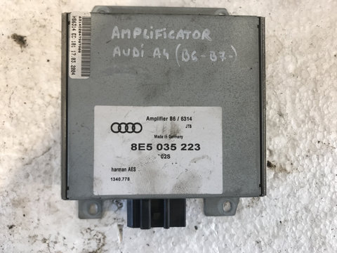 Amplificator audio audi a4 b6 1.9, 2.0 tdi cod: 8e5035223
