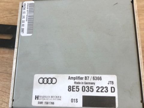 Amplificator audio Audi A4 B6 8E5035223 D