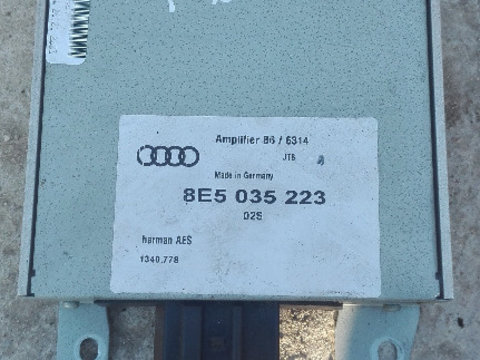 Amplificator audio audi A4 B6 cod : 8E5035223