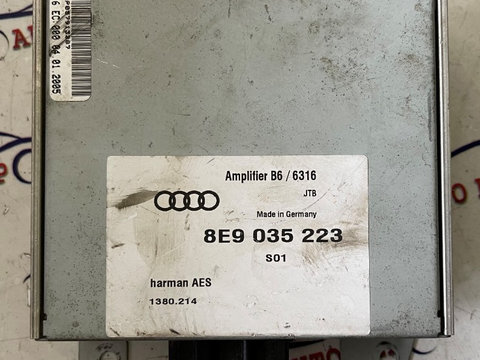 Amplificator audio Audi A4 B7 8E9035223 8E9 035 223