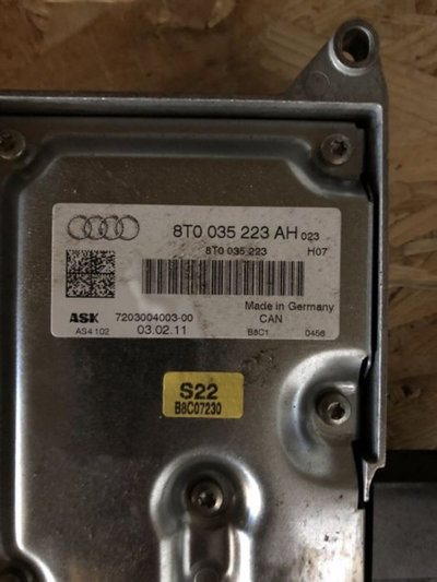 Amplificator audio Audi A4 B8 sedan 2011 (8t003522