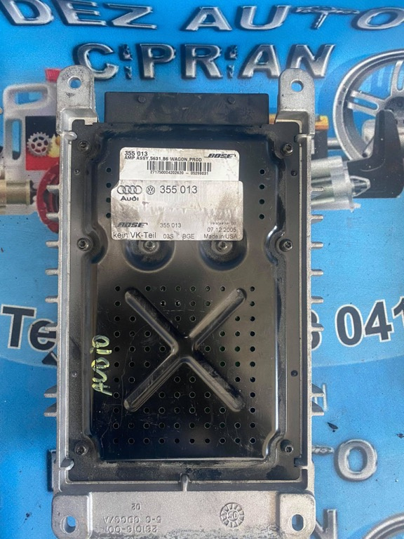 Amplificator Audio Audi A4, Q7, 355013