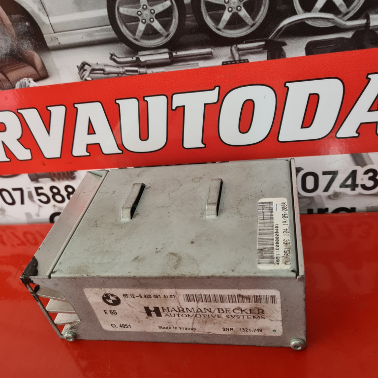 Amplificator audio BMW 520 2.0 Motorina 2008, 65126920461