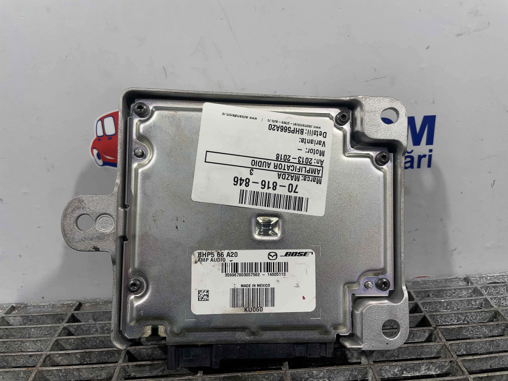 AMPLIFICATOR AUDIO MAZDA 3 3 - - (2013 2018)