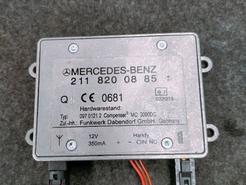 Amplificator audio Mercedes E-Class, cod piesa: 2118200885