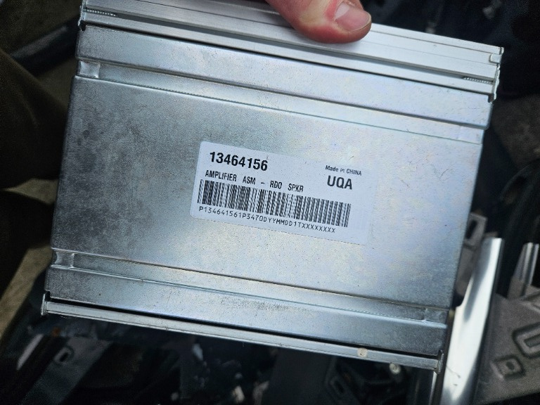Amplificator audio Opel Zafira C din 2016 cod 1346