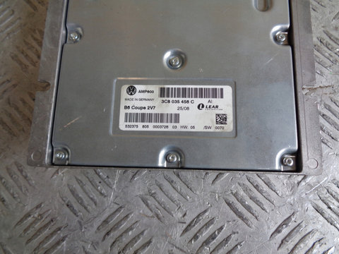 Amplificator audio pentru Volkswagen Passat CC 3C8035456C