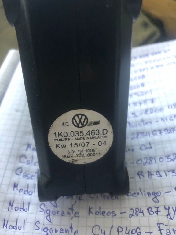 Amplificator audio VW GOLF 5 2006 1K0035463D