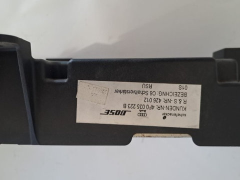 Amplificator BOSE pentru Audi A6 4F 4F0035223B